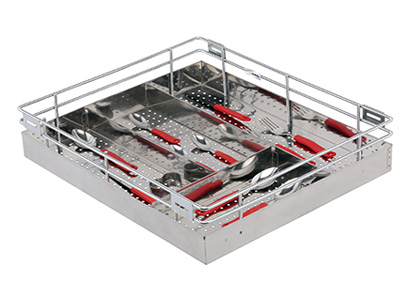 Perforated Sheet Cutlery Basket